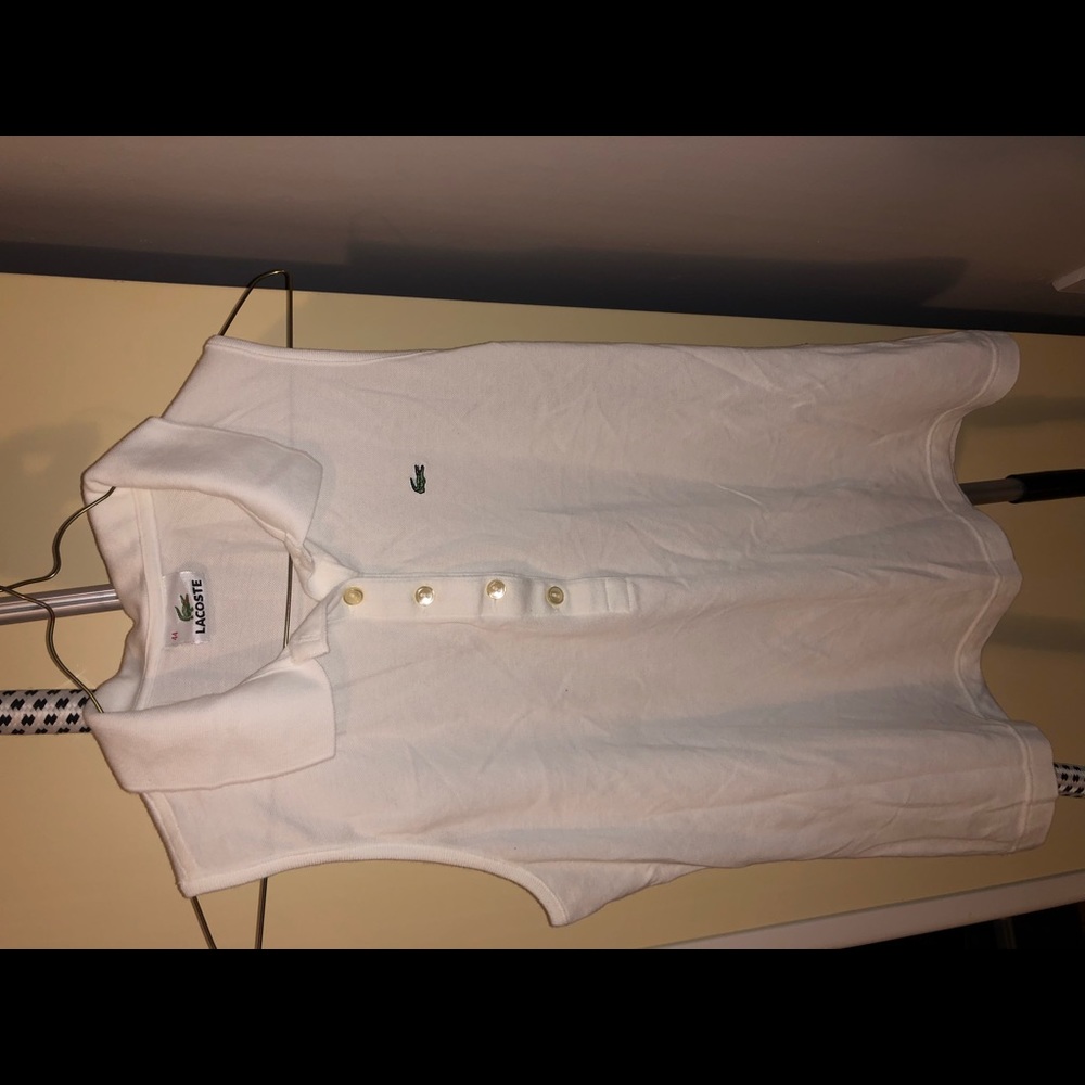 Lacoste polo tank